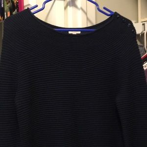 sweater, navy blue